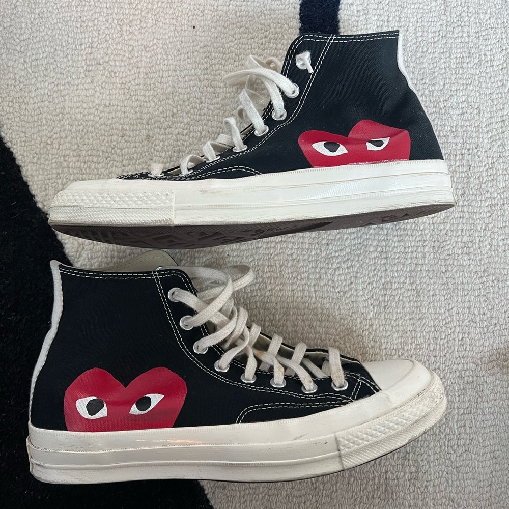 CMDG Black Converse